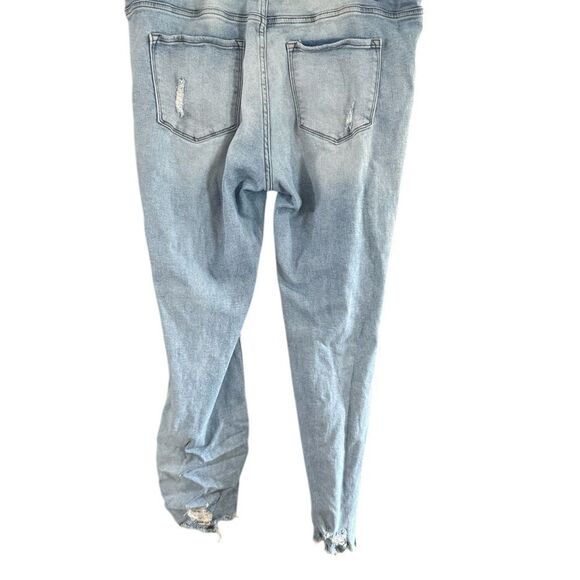 Vervet by Flying Monkey Blue Distressed Boyfriend Jeans - Picture 10 of 10